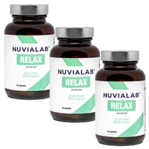 NuviaLab Relax Pack Estándar (3 botellas) para la calma