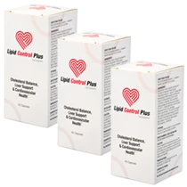Pack Estándar Lipid Control Plus | 3 botellas para salud cardiovascular