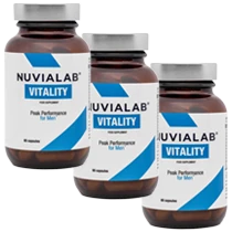 NuviaLab Vitality - Pack de 3 unidades