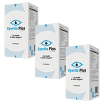 Paquete de 3 botes de Eyevita Plus, oferta estándar para la salud ocular