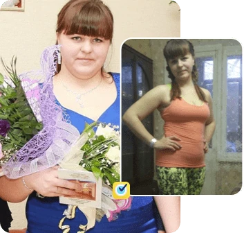 Resultados **Antes y Después** con MatchaFitty: **Pérdida de peso**