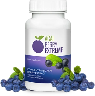 Frasco de Acai Berry Extreme: beneficios clave para la pérdida de peso y adelgazamiento