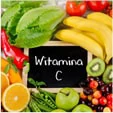 Representación de la Vitamina C, un componente esencial para venas y capilares.
