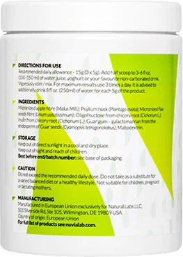 Ilustración de los ingredientes activos de Fibre Select, una fórmula rica en fibra.