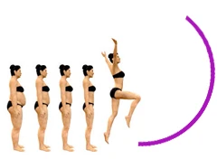 Silueta delgada: Resultado de la pérdida de peso con Nano Slim.