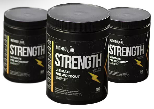 Nutrigo Lab Strength: Pre-entreno para fuerza y resistencia