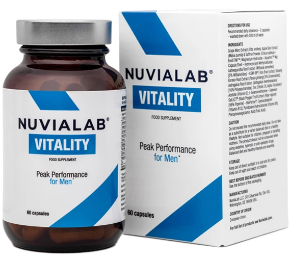 NuviaLab Vitality - Envase principal