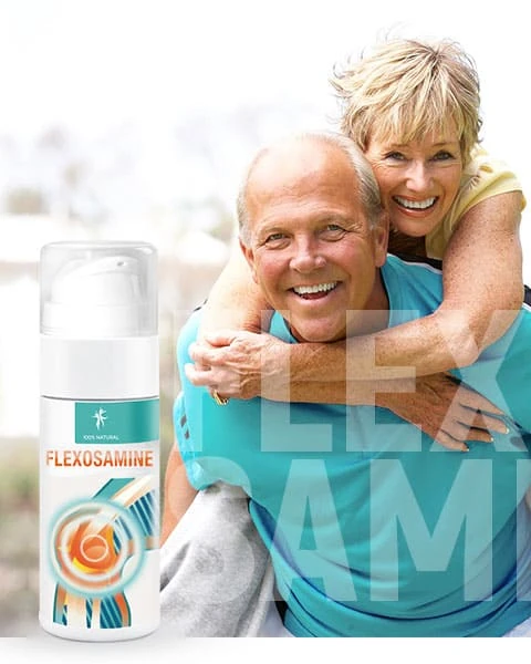 Flexosamine: Gel de acción rápida para articulaciones, alivia dolor y mejora movilidad.