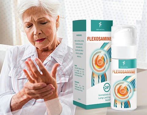 Flexosamine Gel Articular natural para alivio del dolor y regeneración.