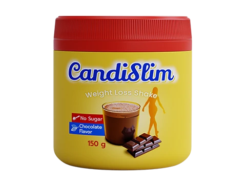 **CandiSlim** suplemento en polvo para **perder peso** en cetosis.