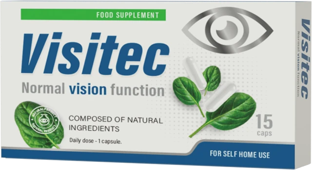 Visitec: Suplemento para la recuperación de la visión, envase original