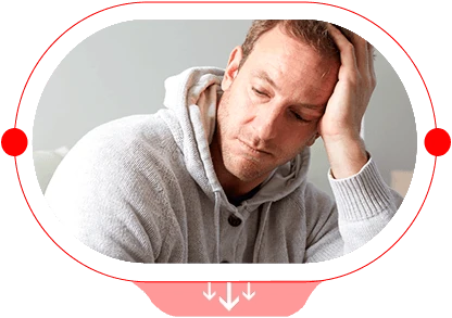 Hombre feliz controlando su diabetes con DiaformRX